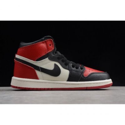 Nike Çocuk Air Jordan 1 Aj1 High Og Kırmızı Basketbol Ayakkabısı Türkiye - NG4FDFZA